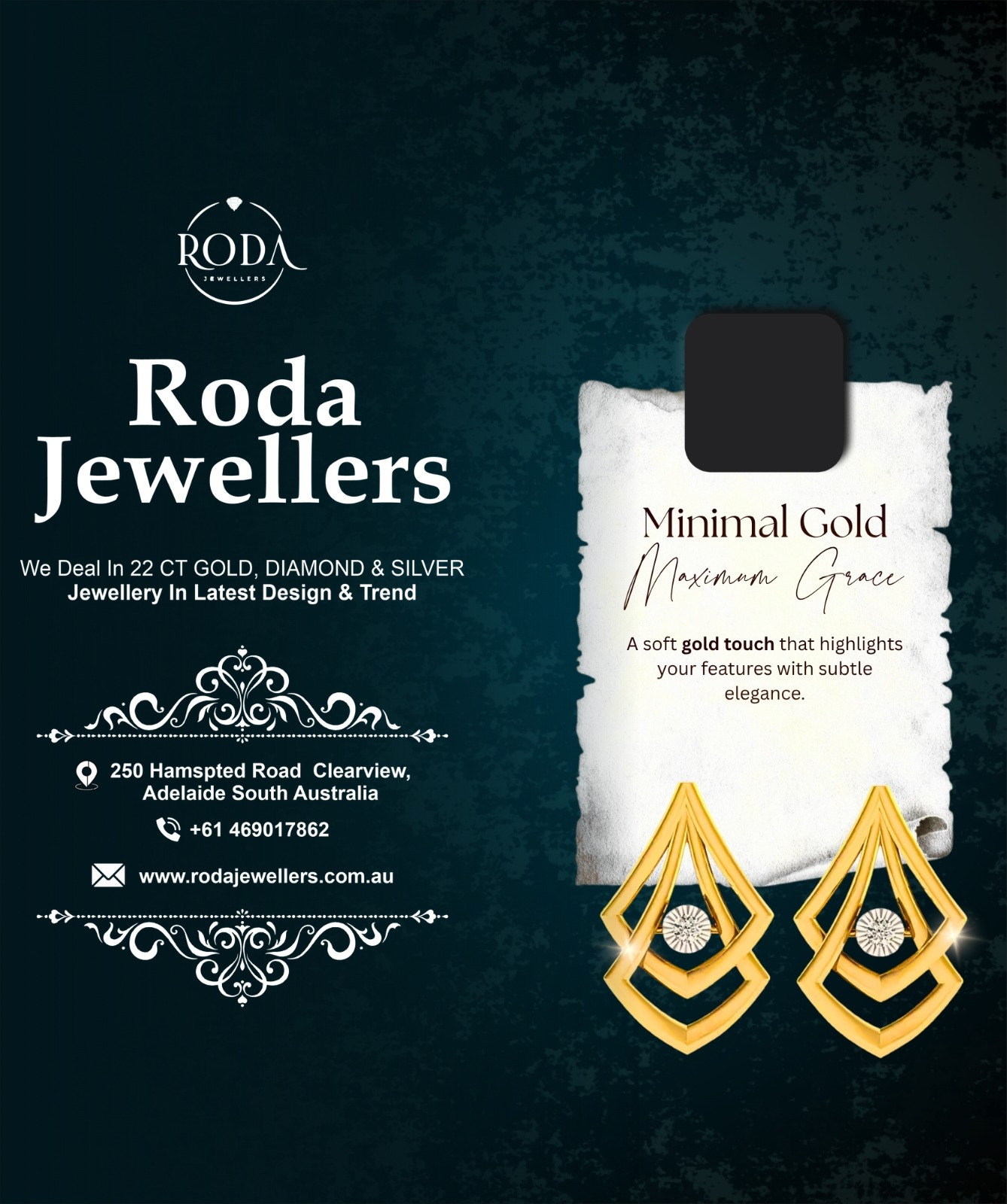 Roda Jewellers brand creative